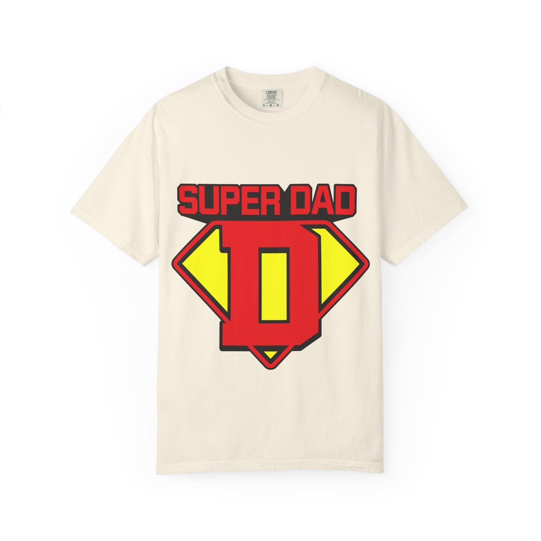 Super Dad T-Shirt | Father's Day Gift | Unisex Garment-Dyed Tee for Dads | Casual Wear | Family celebrations | Superhero Dad