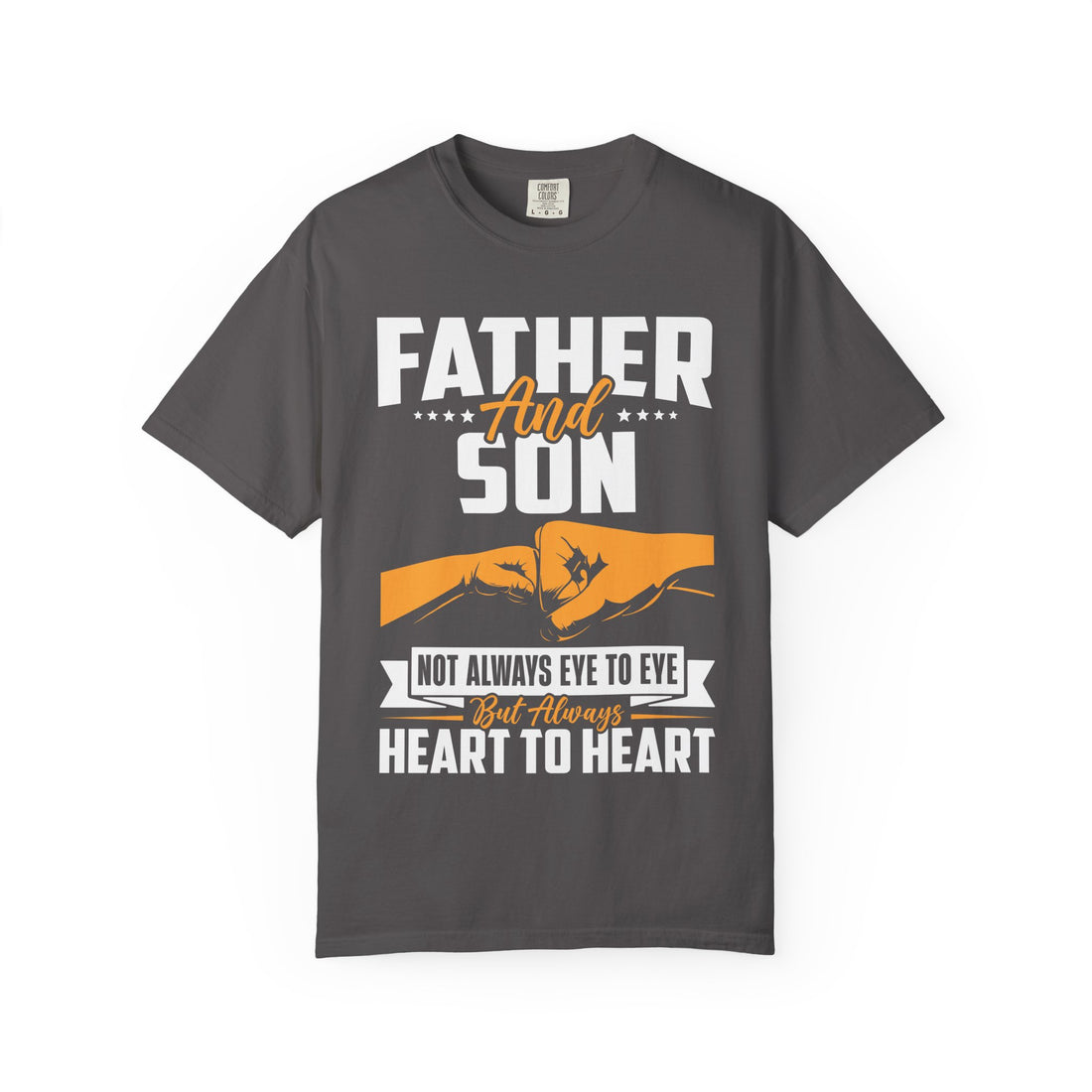 Father and Son T-Shirt, Unisex Gift, Family Bond Tee, Heart to Heart Shirt, Dad and Son Matching Outfits, Father's Day Apparel