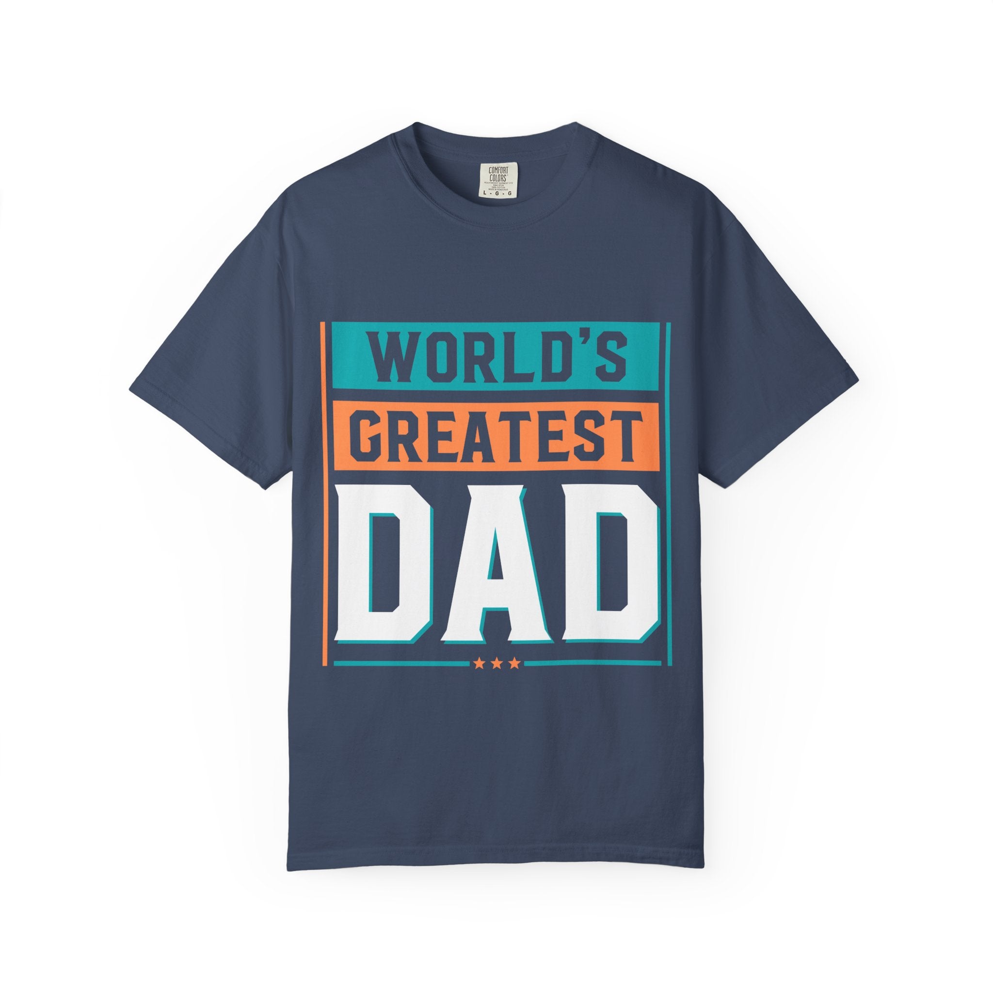 World's Greatest Dad T-shirt, Gift for Father's Day, Unisex Graphic Tee, Casual Wear, Comfortable Cotton Shirt