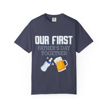 First Father's Day T-Shirt, Gift for Dad, Unisex Shirt, New Dad Tee, Celebration Apparel, Family Gathering Wear