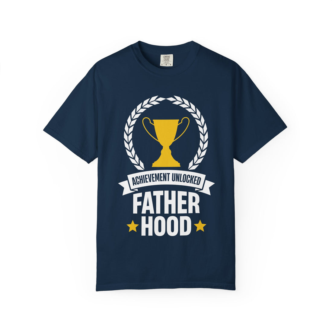Achievement Unlocked Fatherhood T-Shirt, Gift for New Dads, Unisex Tee, Funny Dad Shirt, Father’s Day Gift, Casual Wear
